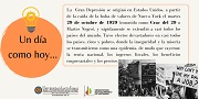 Un dia como hoy 4 29 octubre 2020